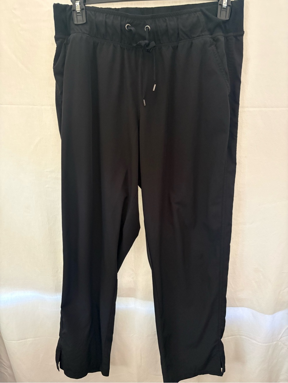 Champion Black Women's Track Joggers with Drawstring Waist